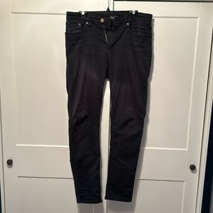 Duer Men’s no sweat slim fit pants, 31” waist, 32” inseam, Navy.